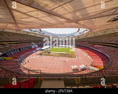The National Stadium. The Olympic Park. Beijing. China.
