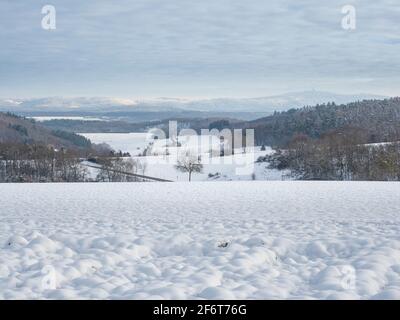 A beautiful picture of the Feldbergturm, Grosser Feldberg near Frankfurt am Main , an intresting photo Stock Photo