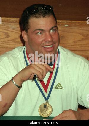 Kurt Angle 1998 Photo By John Barrett/PHOTOlink Stock Photo