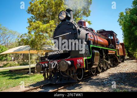 The Mary Valley Rattler - Dagun Station Stock Photo - Alamy