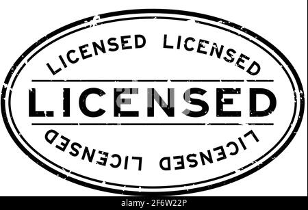 Grunge black patented word oval rubber seal stamp on white background ...