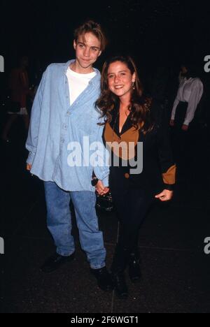 Jonathan Brandis and Soleil Moon Frye 1991 Credit: Ralph Dominguez/MediaPunch Stock Photo