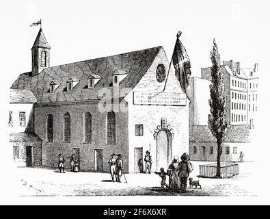 Jacobin Club in the Jacobin Monastery in Paris, France, historical ...