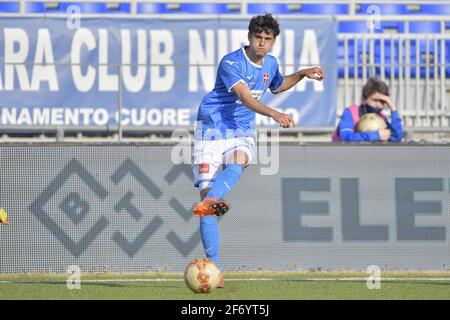 Novara Italy 03rd Apr 2021 The Grandstand Of The Fans Of Novara At Piola Stadium In Novara Italy Credit Spp Sport Press Photo Alamy Live News Stock Photo Alamy