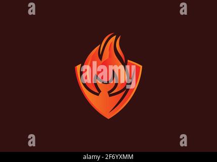 Fire flame vector Icon illustration design template Stock Vector