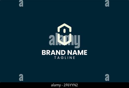 Letter AW Monogram Negative Space Logo Design Vector Template suitable for personal or business brand Stock Vector