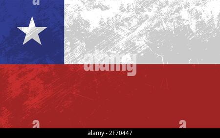 Syria flag with waving grunge texture. Vector background. Stock Vector