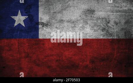 Syria flag with waving grunge texture. Vector background. Stock Vector