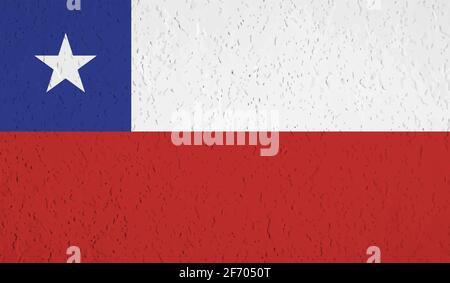 Syria flag with waving grunge texture. Vector background. Stock Vector
