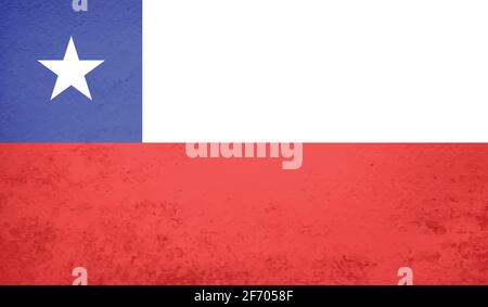 Syria flag with waving grunge texture. Vector background. Stock Vector