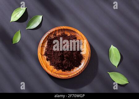 Euterpe oleracea - Amazon acai berry powder Stock Photo