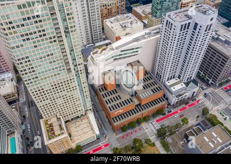 SFMOMA, San Francisco Museum of Modern Art, San Francisco, CA, USA Stock Photo