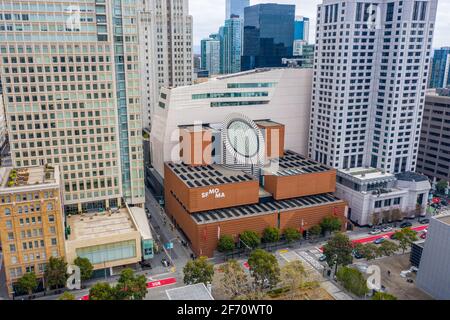 SFMOMA, San Francisco Museum of Modern Art, San Francisco, CA, USA Stock Photo