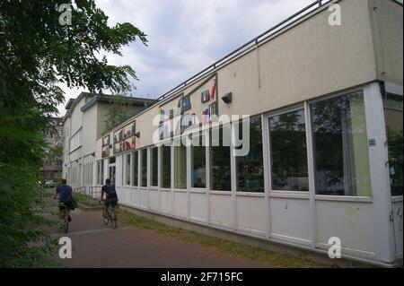 Die Bertolt-Brecht-Oberschule an der Wilhelmstraße in Berlin-Spandau