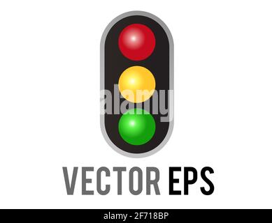 Illustration of a traffic light with a green signal and a GO sign, for  children's education, a book, a banner, a poster and creative design. Flat  styl Stock Vector Image & Art 