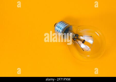 old yellow bulb