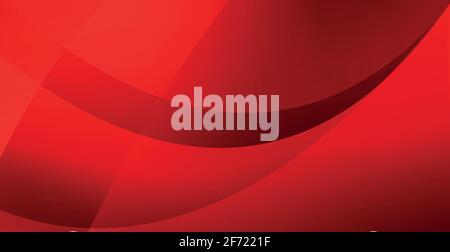 Abstract dark red background, wavy lines - Vector illustration Stock Vector