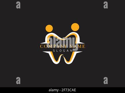 Dental logo vector Template illustrator icon design Stock Vector