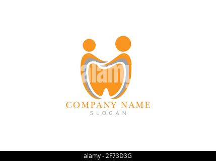 Dental logo vector Template illustrator icon design Stock Vector