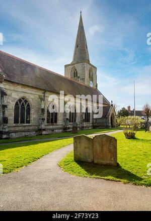 Church of St Mary Magdalene in Tanworth In Arden, Warwickshire, England. Stock Photo