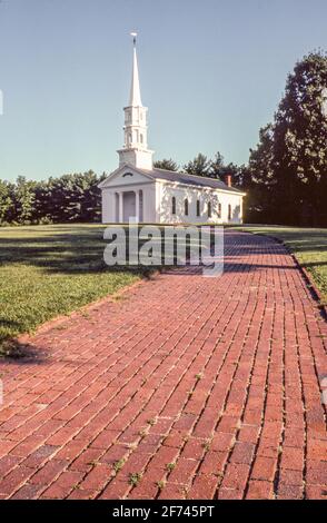 Martha Mary Chapel in Sudbury, Massachusetts Stock Photo