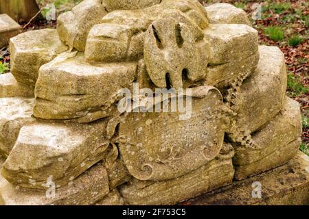 The grave of Emily Holland at Blackburn Cemetery. Stock Photo