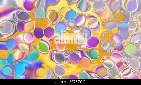 Abstract multicolored rainbow blurred background. Stock Photo