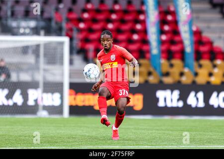 Farum Denmark 4th Apr 21 Jonas Jensen Abbew 40 Of Fc Nordsjaelland Seen During The 3f Superliga Match Between Fc Nordsjaelland And rhus Gf In Right To Dream Park In Farum Photo Credit