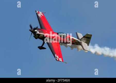 Extra 300 aerobatic aircraft Stock Photo