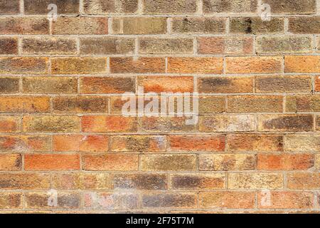 Brick wall background variety of bricks brick wall made with regular new house bricks High resolution high quality photo Stock Photo