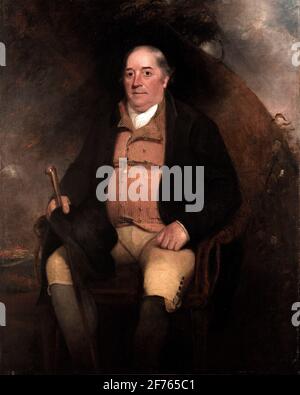 Benjamin Jesty (c. 1736 – 16 April 1816) was a farmer at Yetminster in Dorset, England - contributor to the linkage of cowpox and smallpox. Stock Photo