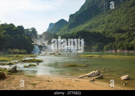 Photo from Ban Gioc region Stock Photo