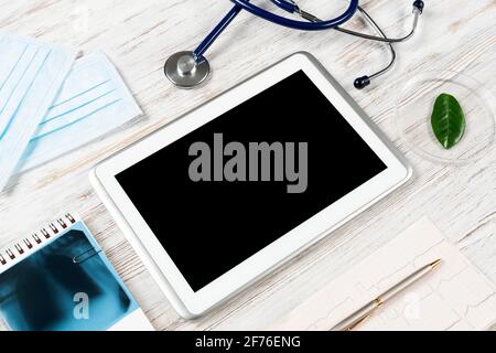 Medical diagnostics in modern hospital. Stock Photo