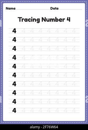 Trace the line. Handwriting practice sheet. Educational children game