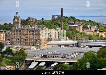 View of Edinburgh Stock Photo
