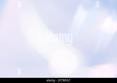 Abstract background blue color spots and blur bokeh. Stock Photo