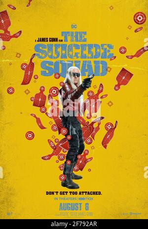 THE SUICIDE SQUAD, US character poster, Margot Robbie as Harley Quinn,  2021. © Warner Bros. /Courtesy Everett Collection Stock Photo - Alamy