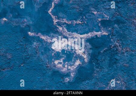 Rough wall, background. Rough wall texture. Interesting background. Stock Photo