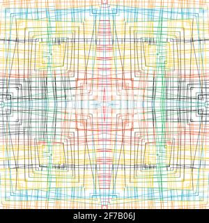 Light thread fabric colorful texture Stock Vector