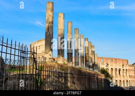 Sacred Way, Imperial Forums, Coliseum, Arch of Costantine, Rome, Lazio, Italy, Europe Stock Photo