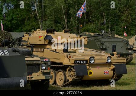 War and Peace Revival, Kent Stock Photo