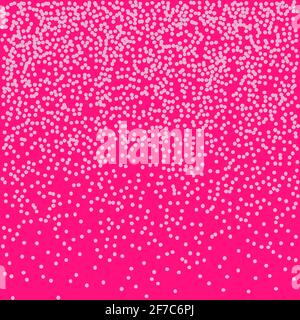 Abstracr background dotted texture pink color Stock Vector