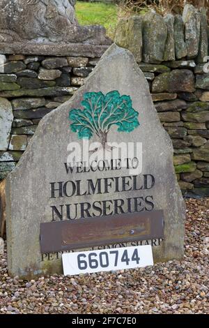 Welcome to Holmfield Nurseries Stock Photo