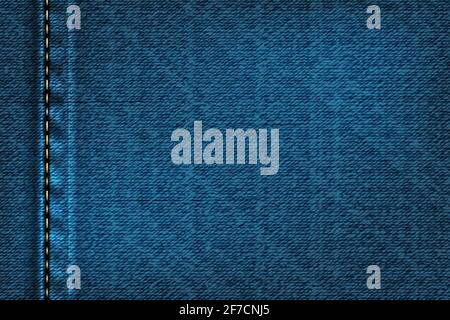 Vector illustration of denim Stock Vector