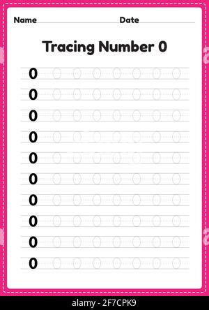 Trace the line. Handwriting practice sheet. Educational children game
