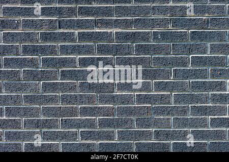 Black Brick wall background variety of bricks brick wall made with regular new house bricks High resolution high quality photo Stock Photo