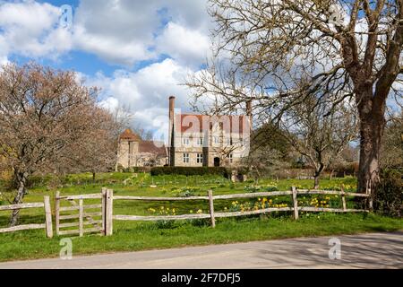 Penhurst Manor, East Sussex, UK Stock Photo