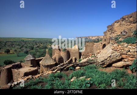 Irelli, Bandiagara Escarpment, Dogon Country, Mali Stock Photo