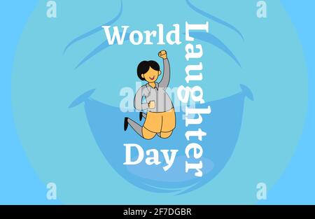 World Laughter Day Stock Photo