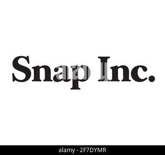 Snap logo Stock Photo